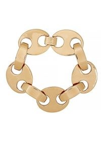 PACO RABANNE Eight gold-tone bracelet ~ chunky link bracelets ~ statement jewellery