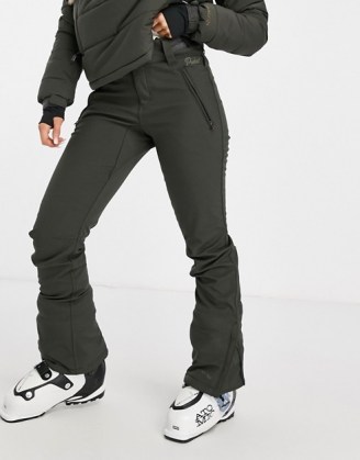 Protest Lole softshell ski pant in grey ~ winter sports clothing ~ ski pants ~ cold weather sportwear