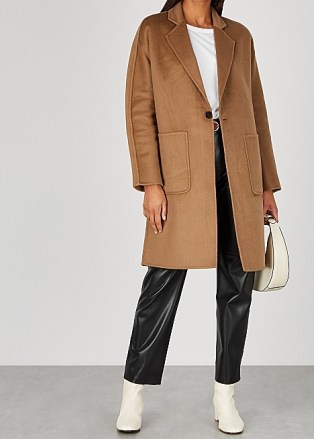 RAILS Everest camel wool-blend coat ~ classic light brown coats ~ winter neutrals - flipped