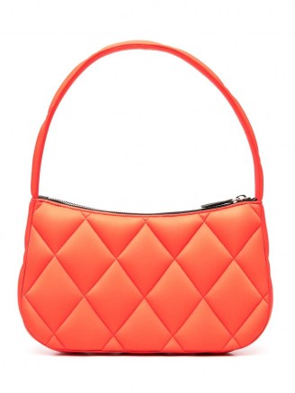 Kwaidan Editions red quilted top-handle bag – bright bags - flipped