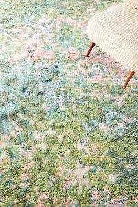 Anthropologie Handwoven Brielle Shag Rug ~ multicoloured wool rugs ~ soft furnishings ~ painterly abstract patterns ~ homeware