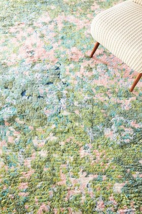 Anthropologie Handwoven Brielle Shag Rug ~ multicoloured wool rugs ~ soft furnishings ~ painterly abstract patterns ~ homeware