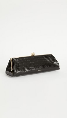 ANINE BING Kiara Clutch | black elongated bags | vintage style handbags