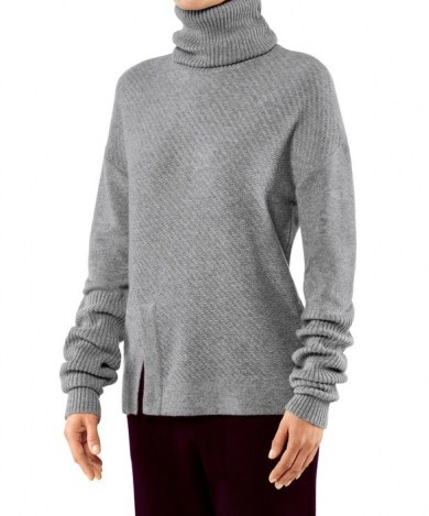 FALKE Audrey Women Pullover Roll-neck Merino wool/cashmere mix | high neck jumpers | luxe wool and cashmere pullovers