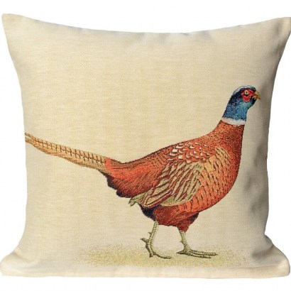 Kailyn Pheasant Cushion Cover by August Grove – so lovely! - flipped