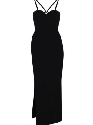 Khaite sweetheart-neck evening gown / lbd / little black dresses / evening occasion clothing / party fashion - flipped