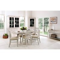 Chatham Extendable Dining Set with 6 Chairs by Breakwater Bay – love this look