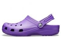 Classic Crocs Purple Clogs, Size: W12/M10