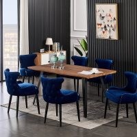 Ricky Dining Set with 6 Chairs (Set of 7) by Corrigan Studio – kitchen furniture at it’s best