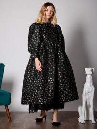 sister jane Crowned Jacquard Midi Dress ~ oversized dresses