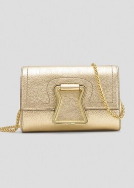 Me+Em Grace Gold Mini Bag ~ luxe metallic crossbody ~ me and em bags & accessories - flipped