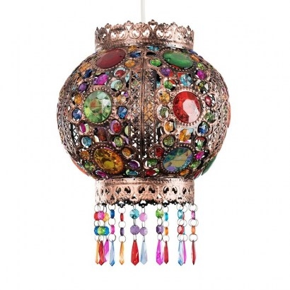 Bazaar 27cm Metal Sphere Pendant Shade by Latitude Vive - flipped