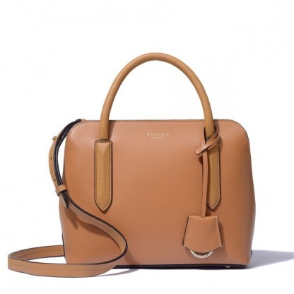 RADLEY LIVERPOOL STREET 2.0 SMALL ZIP-TOP MULTIWAY BAG | neutral leather handbags - flipped