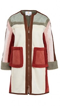 L.F. Markey Heath Colorblocked Coat ~ colour block winter coats