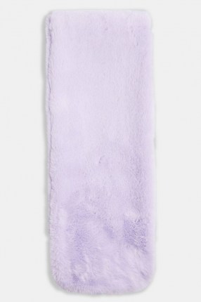 TOPSHOP Lilac Faux Fur Scarf ~ fluffy scarves ~ winter accessories