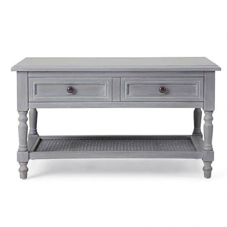 Lucy Cane Grey Coffee Table – Inspired by vintage French styling
