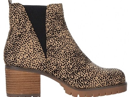MIA Jody-F pull-on ankle boot in cheetah ~ animal print boots