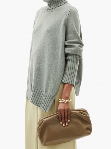 PETAR PETROV Naolin roll-neck cashmere sweater | loose fit sweaters | high neck jumpers - flipped
