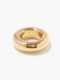 ANA KHOURI Phillipa 18kt gold ring ~ chunky contemporary bands ~ modern rings ~ fine jewellery
