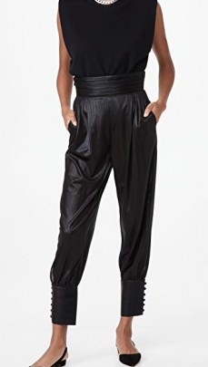 Retrofete Jazmine Pants ~ black evening trousers ~ party fashion - flipped