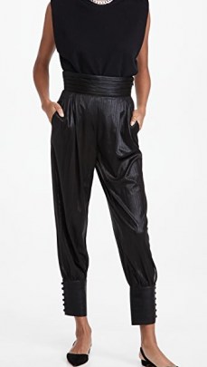 Retrofete Jazmine Pants ~ black evening trousers ~ party fashion