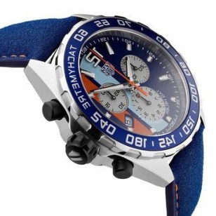 TAG Heuer Formula 1 Gulf Chronograph Special Edition Men’s Watch - flipped