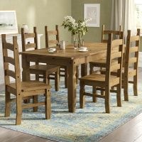 Dodge Dining Set with 6 Chairs by Union Rustic
