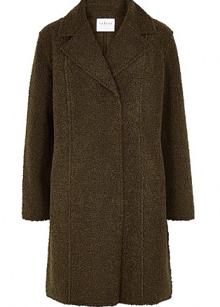 VELVET BY GRAHAM & SPENCER Meryl reversible faux shearling coat | textured winter coats