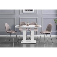 Platte Dining Set with 5 Chairs by Wade Logan – make a look for yourself