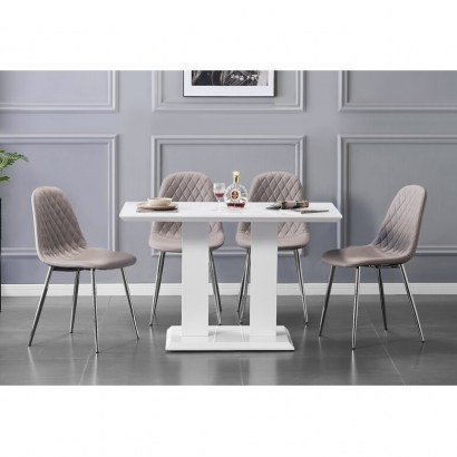Platte Dining Set with 5 Chairs by Wade Logan – make a look for yourself - flipped