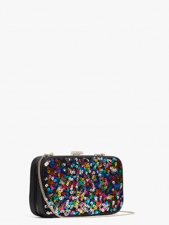Kate spade tonight sequins clutch ~ multicolour sequinned bags - flipped