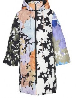 STINE GOYA Oak down jacket ~ multicoloured quilted winter coats