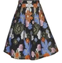 STINE GOYA Thea Organza skirt ~ flared floral print skirts ~ romantic and feminine fashion