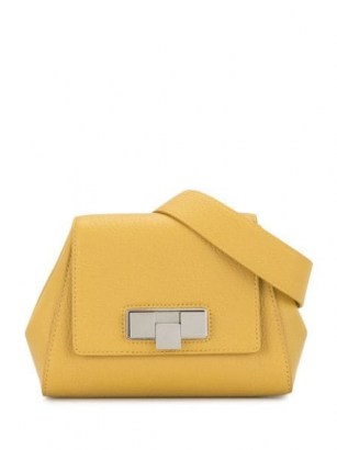 Bottega Veneta yellow mini belt bag | chic bumbags