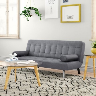 Acker 2 Seater Clic Clac Sofa Bed by Zipcode Design - flipped