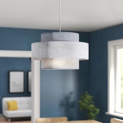 Cotton Novelty Lamp Shade by Zipcode Design - flipped