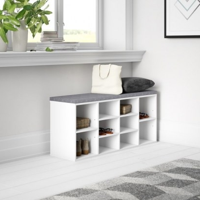 Shoes Wood Storage Bench by Zipcode Design
