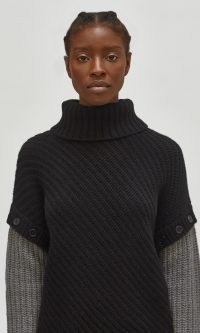 EQUIPMENT ALUINE TURTLENECK SWEATER | chunky colour block sweaters