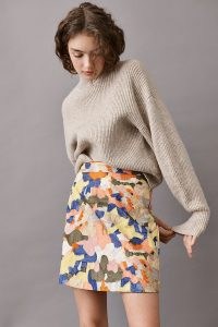 Maeve Sigourney Floral Mini Skirt | A-line skirts