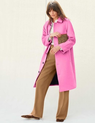 Boden Billington Coat – Plum Blossom ~ pinks coats - flipped