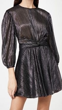 IRO Irisa Dress | metallic party dresses