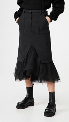 Le Superbe Ms. Benjamin Skirt | denim overlay skirts - flipped