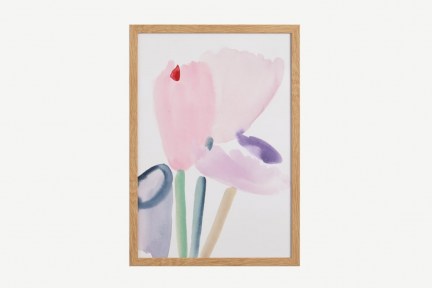Lisa Hardy, ‘Spring Jug II’ A2 Limited Edition Framed Print ~ home wall art ~ flower prints - flipped