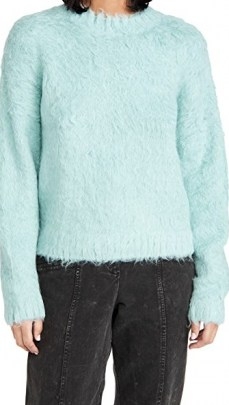 Rachel Comey Pergola Alpaca Top | fuzzy knit jumper - flipped