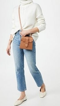 Senreve The Alunna Mini Bag ~ stylish brown crossbody