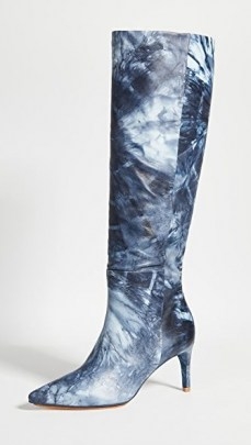 Ulla Johnson Devera Boots ~ tie dye knee high boot - flipped