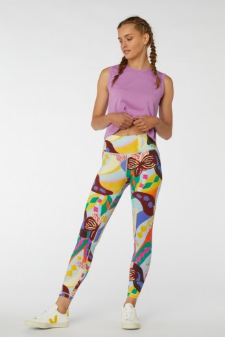 gorman WILD ORCHID LEGGING / bold print leggings