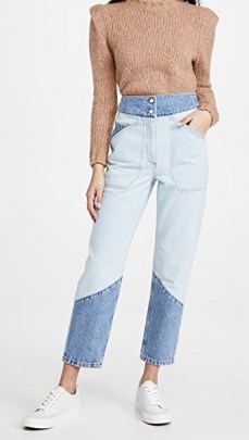 Ba&sh Apolo Jeans | colour block denim