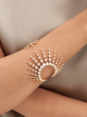 FERNANDO JORGE Clarity diamond & 18kt gold bracelet ~ fine statement jewellery - flipped