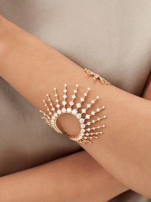 FERNANDO JORGE Clarity diamond & 18kt gold bracelet ~ fine statement jewellery